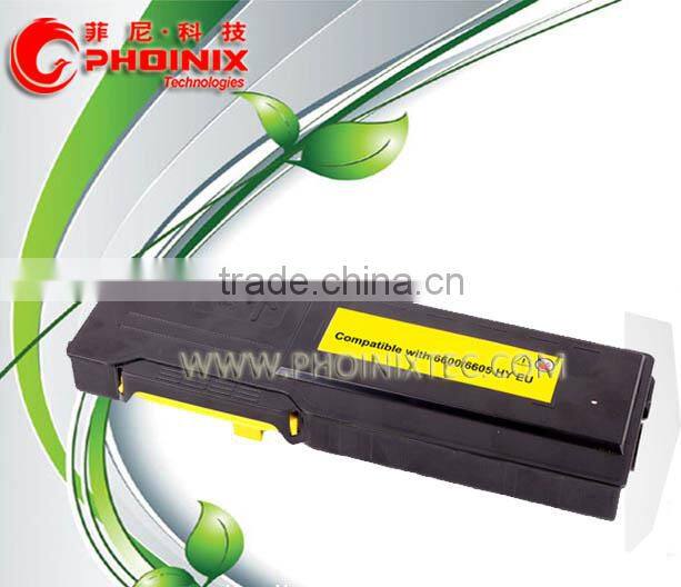 Color Toner Cartridge Compatible for Xero 6600 / 106R02229-32 , For Xero Phaser 6600/6605