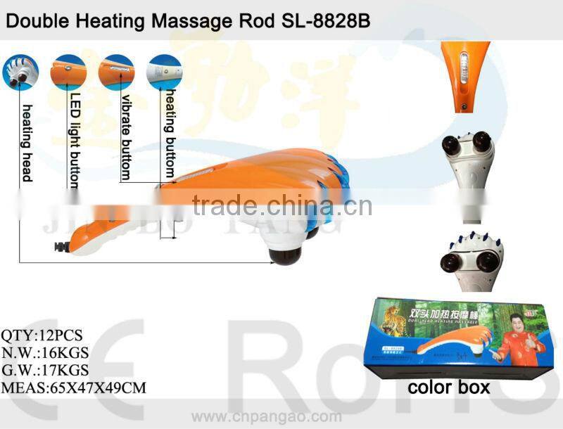 Tiger claw massage stick, double head massage stick