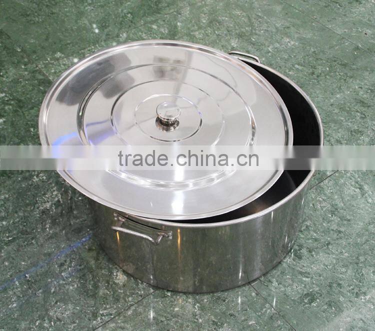 large stainless steel industrial steam cooking pot 2015 products made in china