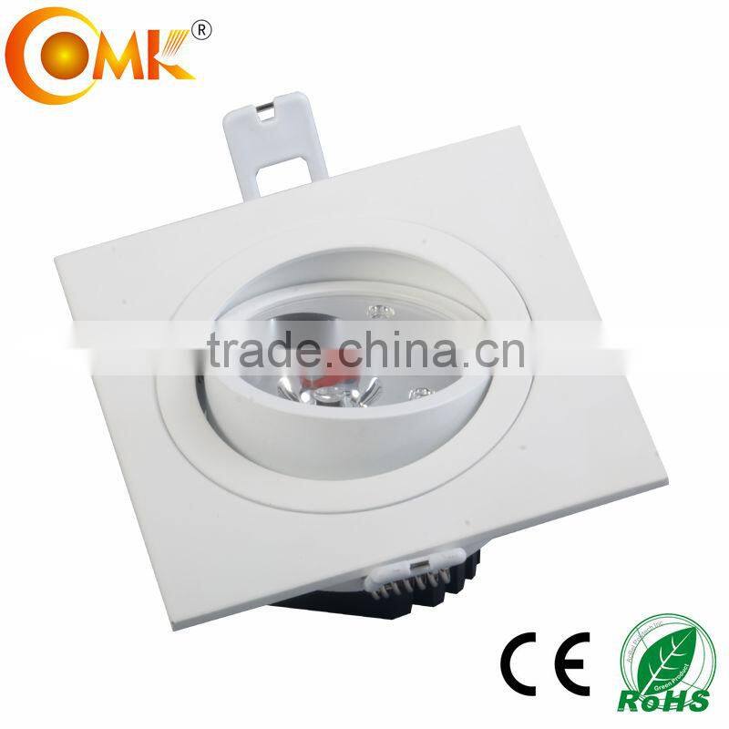 1w/3w ajdustable dimmable led Downlight high quality