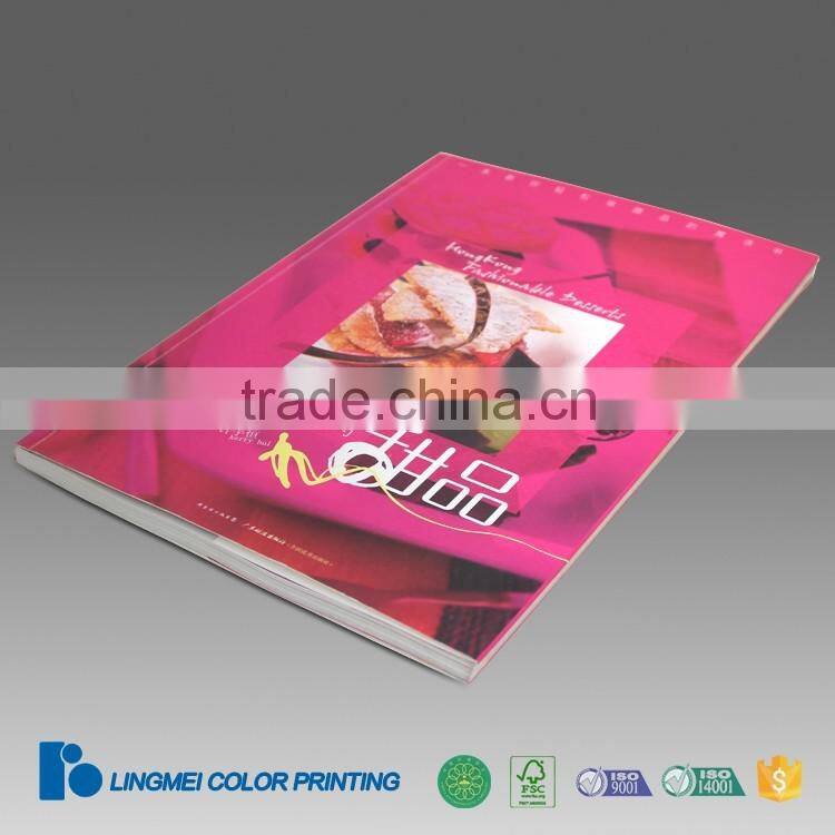 High Quality Perfect Binding Recipe Book Printing Guangzhou