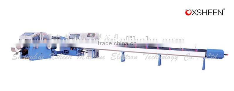 automatic wire stitching machine with book folding & cutting unit
