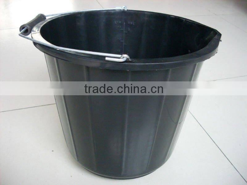 Yellow Plastic Bucket for Grain or Water