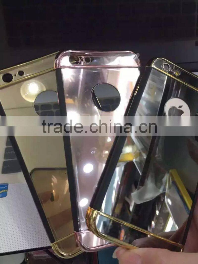 New Luxury Ultra-thin Hybrid Mirror Back Case Cover for Apple Iphone 6 6s plus