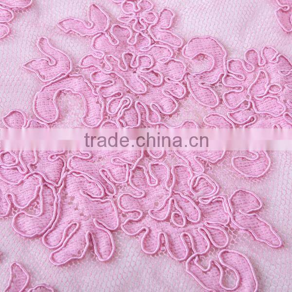 2016 cord embroidery design african guipure lace fabric