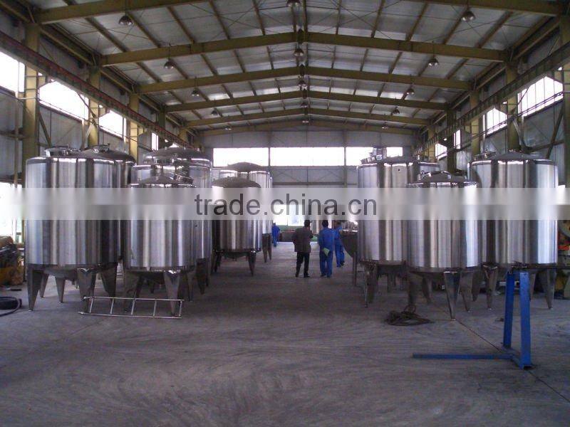 1000l hot sale stainless steel tank for milk, juice, beverage