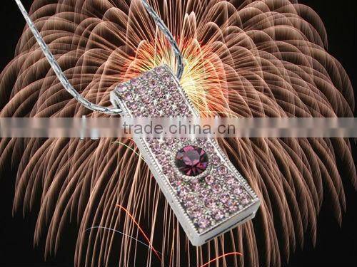 Noble Jewellery USB Cross Pendant with Crown For Promotion