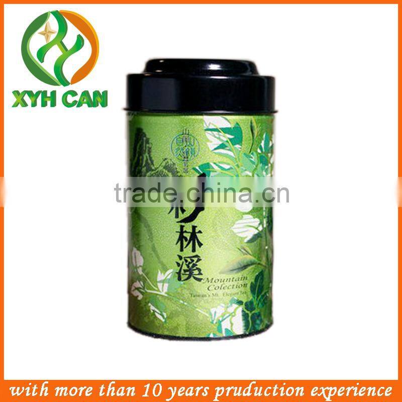 Factory direct sales 125*90*60mm tea tin box can color printing