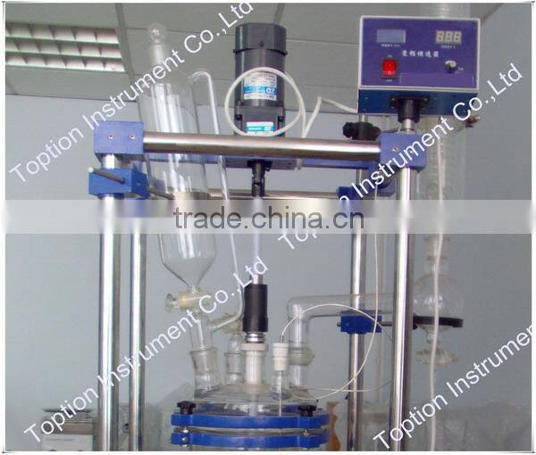 Cheapest high quality latest three layer glass reactor