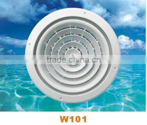 W101 Auto Spin ABS plastic Air Diffuser, round air diffuser