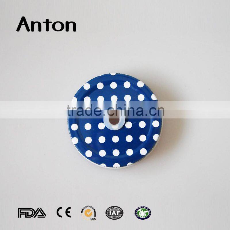 OEM ODM green screw lid metal lid jar lid mason jar lid