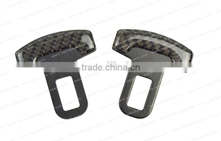 Real Carbon Fiber Buckle Safety Belt Colorful BuckleS