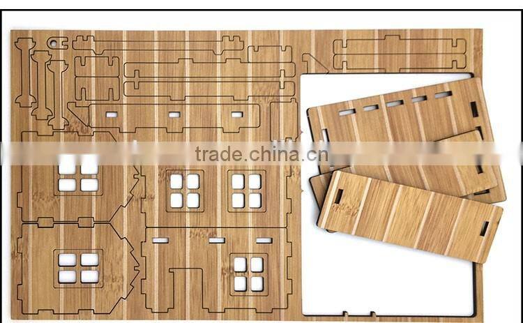 Laser Cut Small wooden craft