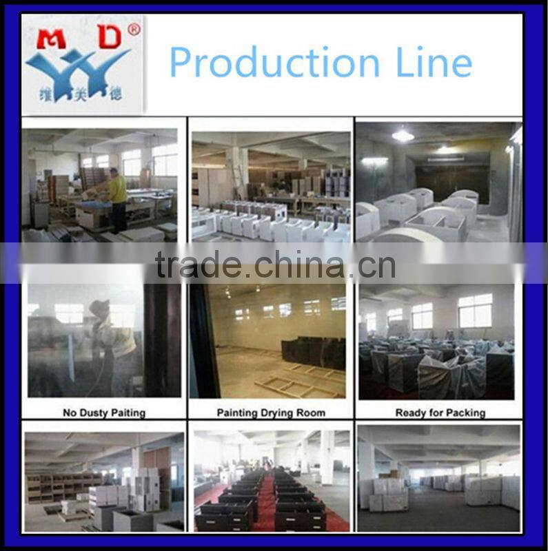 stainless steel bathroom cabinet,bathroom vanity cheapest anaglyph white color pvc bathroom cabinet with mir