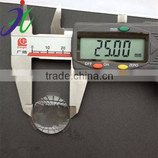 Biconvex lenses,DIy google cardboard VR lens,25mm diameter double convex lens