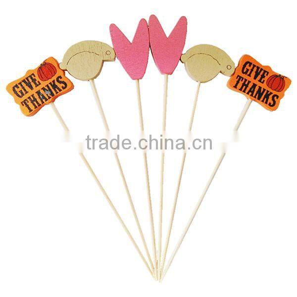 wholesale alibaba heart shaped bamboo skewers