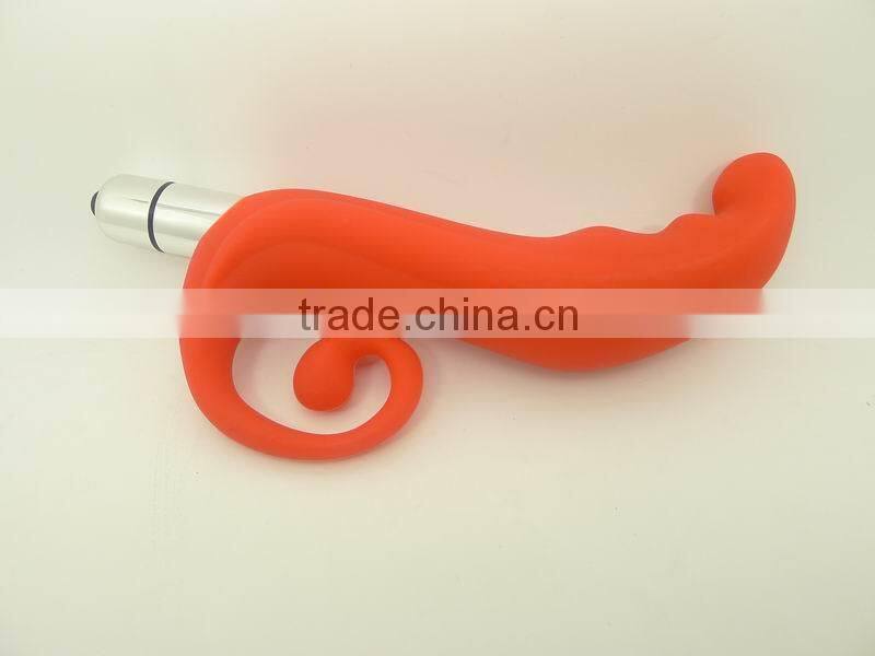 2014 new product artificial silicone dildo with vibrator for sexy