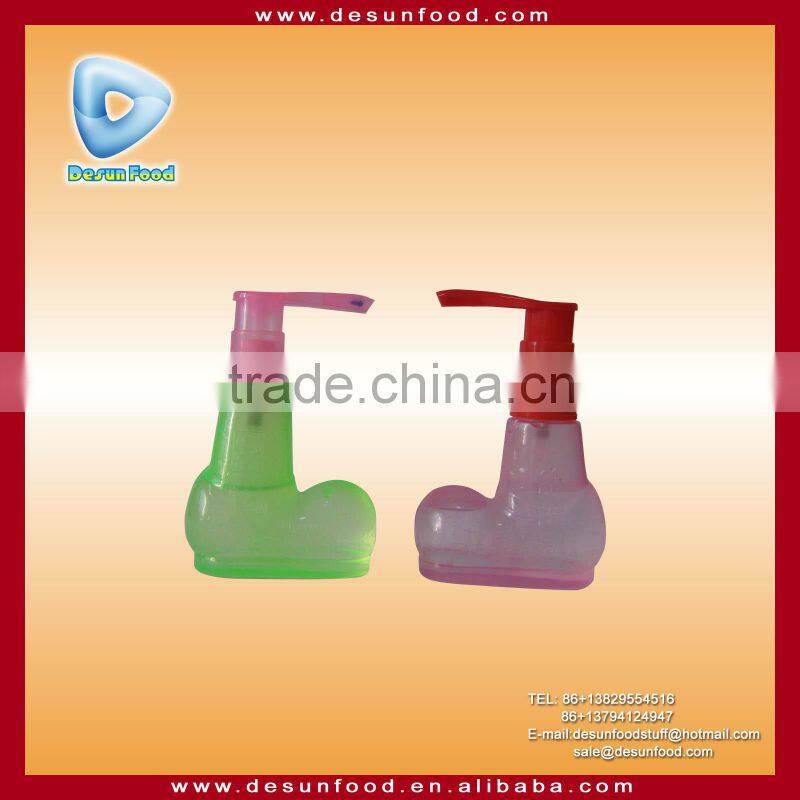 Golden shoes spray juice liquid