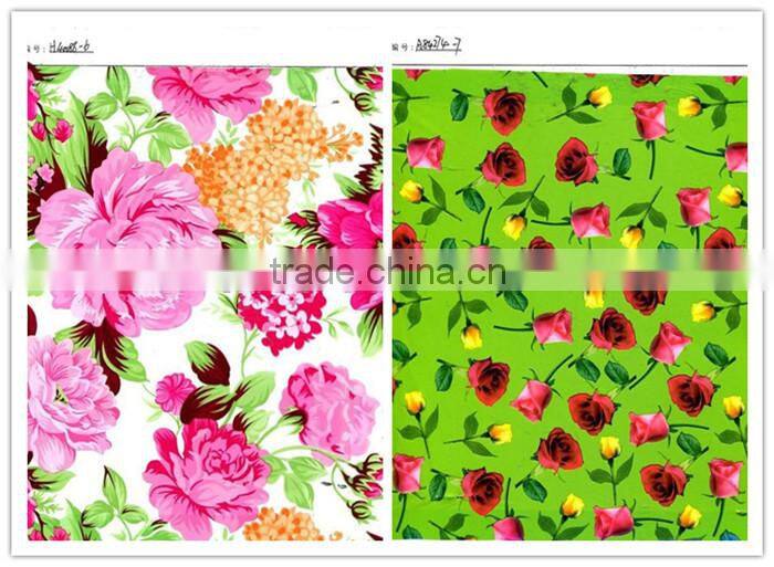 Flower design leather hot foil printing