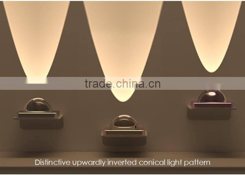 Magic atmosphere lighting in bedroom, led magic bedside light