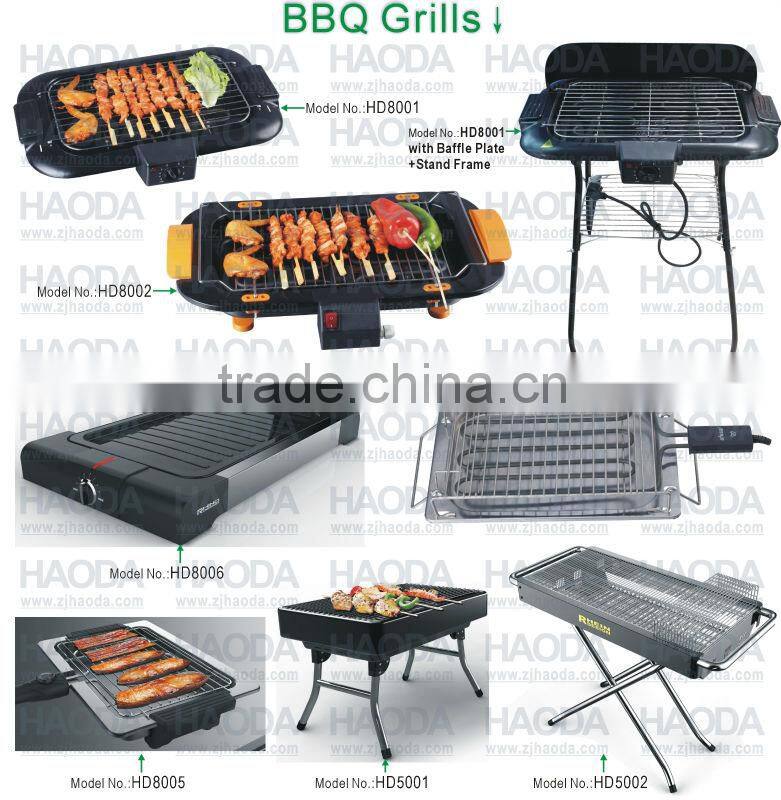 Electric portable BBQ grill