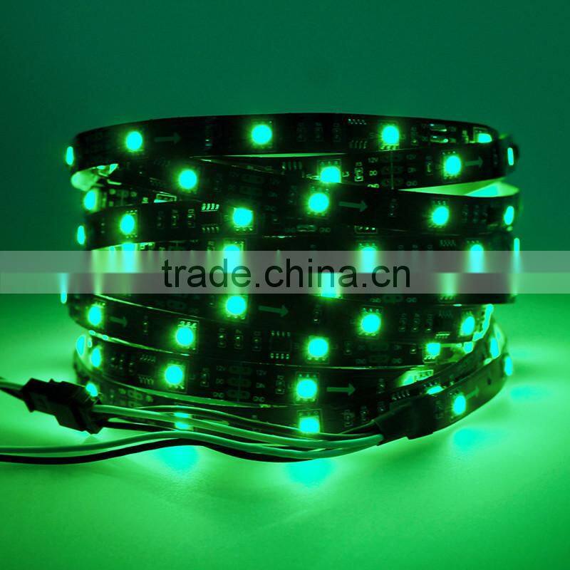 led strip bar light ddressable 60 led,tape style RGB digital led strip light
