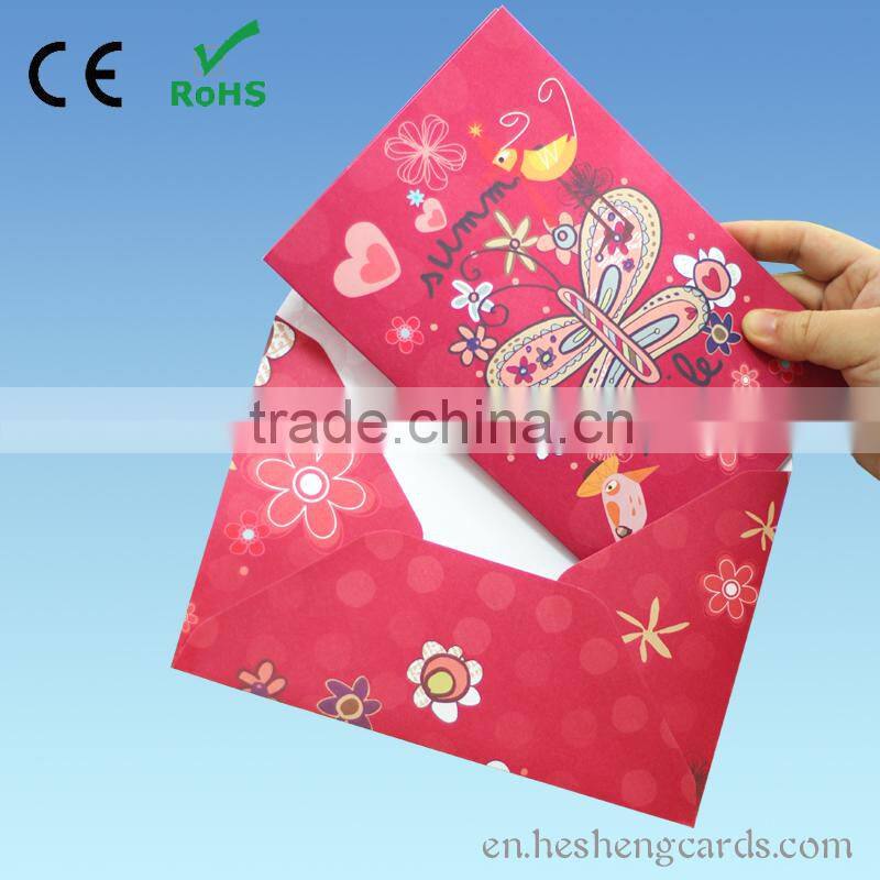 Taping greeting card/Audio recording greeting card
