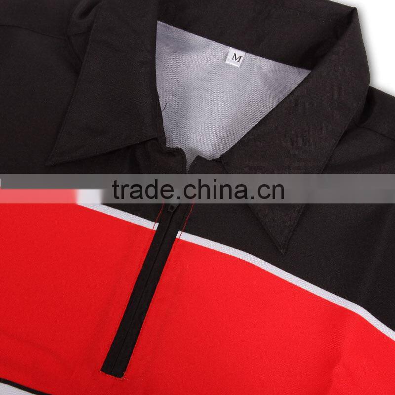 100%polyester fabric dye sublimation men's golf polo shirts