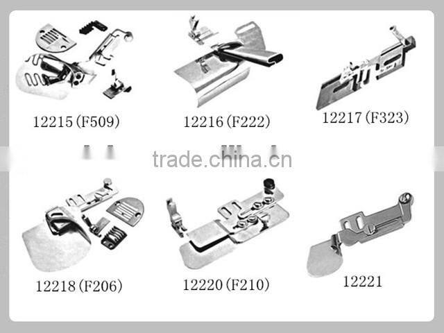 13232 folder/side seam folder with lining- single needle machine attachment/sewing machine spare parts