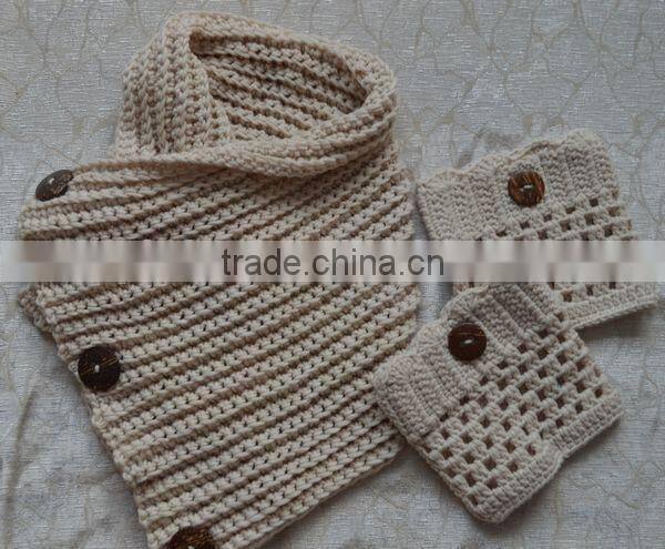 leg warmer knit women warm fashion scarf