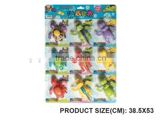 Wholesale hot promotional wonderful plastic wind up animal toy