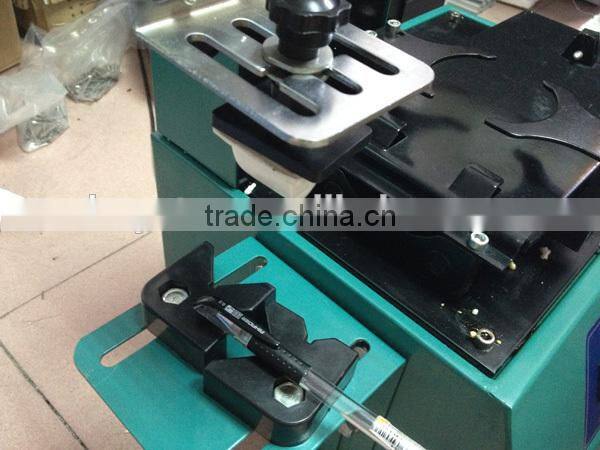 mini logo date pad printing machine/semi automatic pad printer with closed ink cup