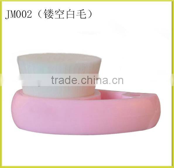 New type Hollowing bamboo charcoal fiber skincare cleaning brush