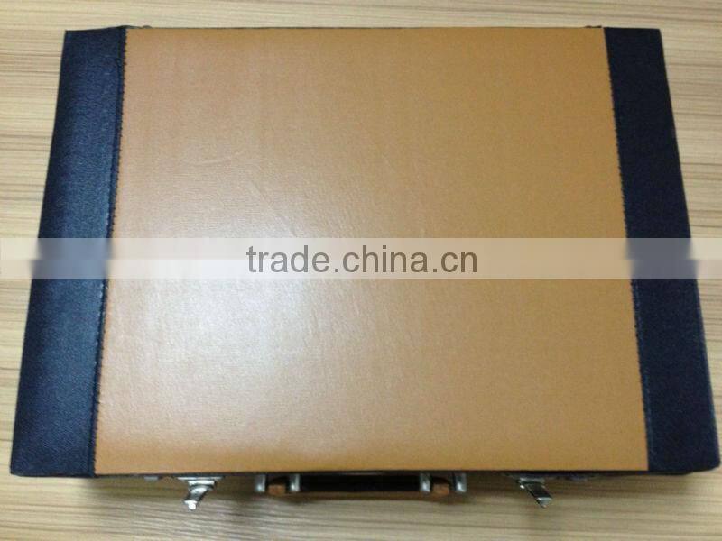 Promotion knife set--25pcs kitchen knife set with leather case