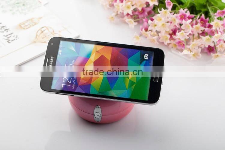 2016 Newest sucker portable wireless bluetooth speaker 4 colors music mini bluetooth wireless speaker