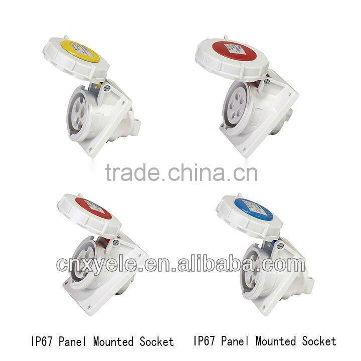 New IP67 waterproof plug socket