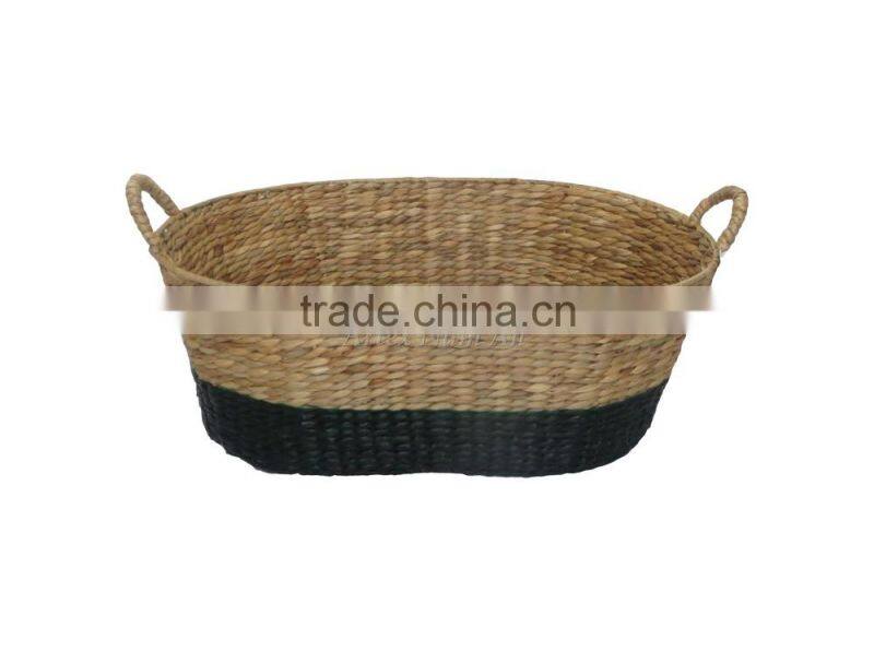 Water hyacinth fruit basket,water hyacinth storage basket