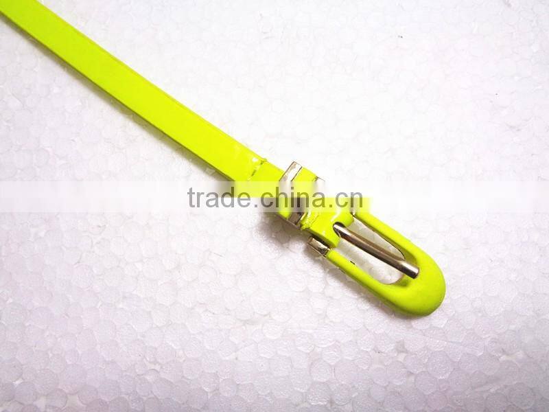 Fashion Fluorescent Color Girls belts