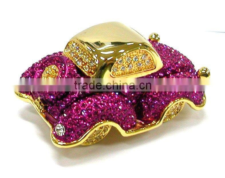 Jewelry Car Trinket Case/Jewelry Box