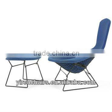 Harry Bertoia bird soft chair and ottoman