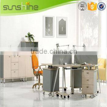 China supplier high technology modern black office partition