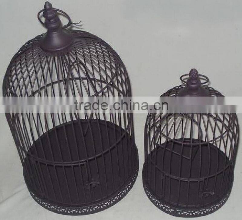 Cheap Metal Decorative bird cage for garden decorations