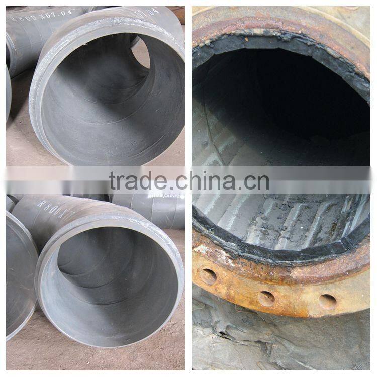 High Alumina Ceramic Lined Wear-Resistant Dust Elbow