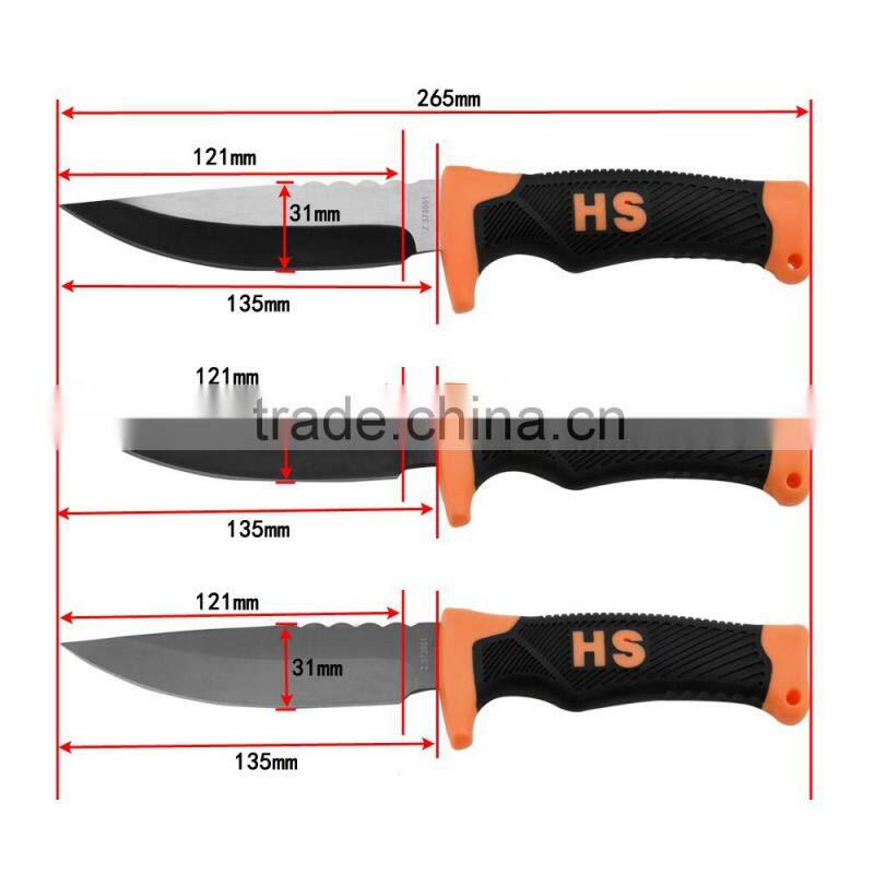 7 inch Fixed Blade Hunting knife With pakka wood handle