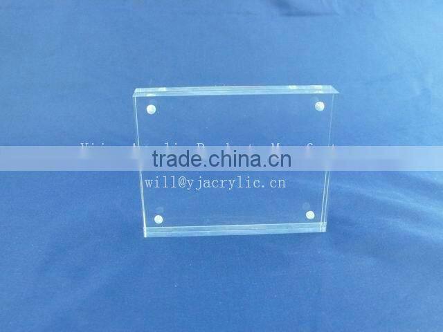 acrylic magnetic photo frame for all size