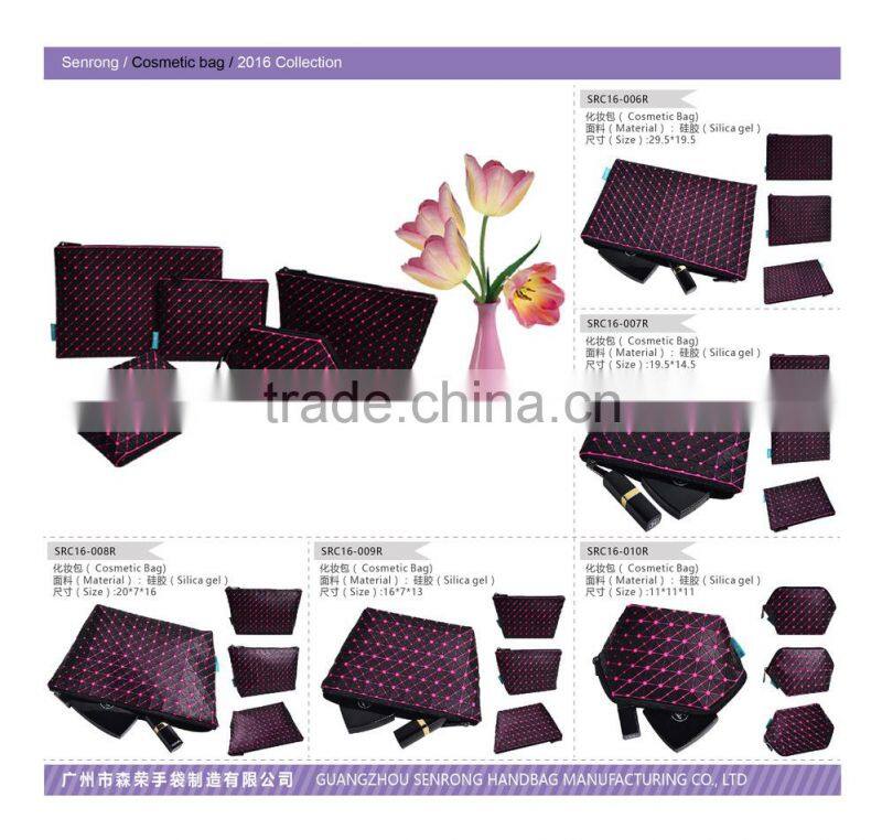 folding cosmetic bag cotton cosmetic bag