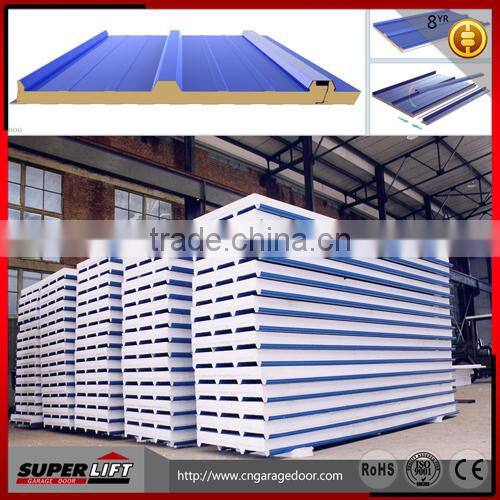 pu foam sandwich wall panel/laminated roof panels