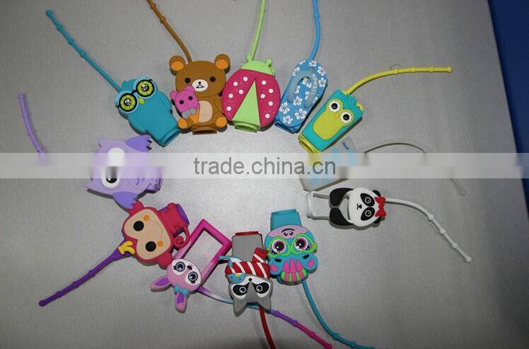 silicone hand sanitizer bottle case