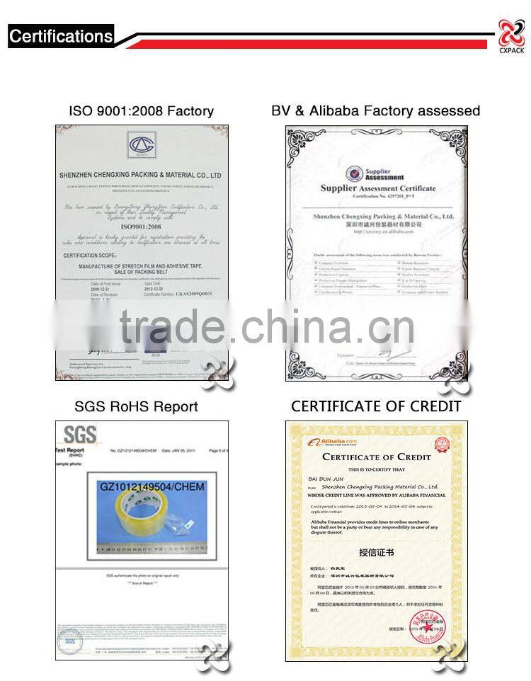 13 years factory high quality branded custom With Printed logo packing tape