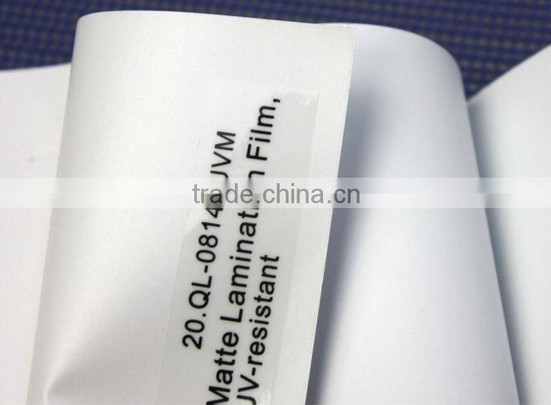 anti uv lamination matte transparent pvc film